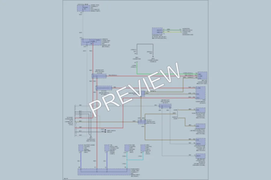 2007 Acura RL Computer Data Lines wiring diagram preview