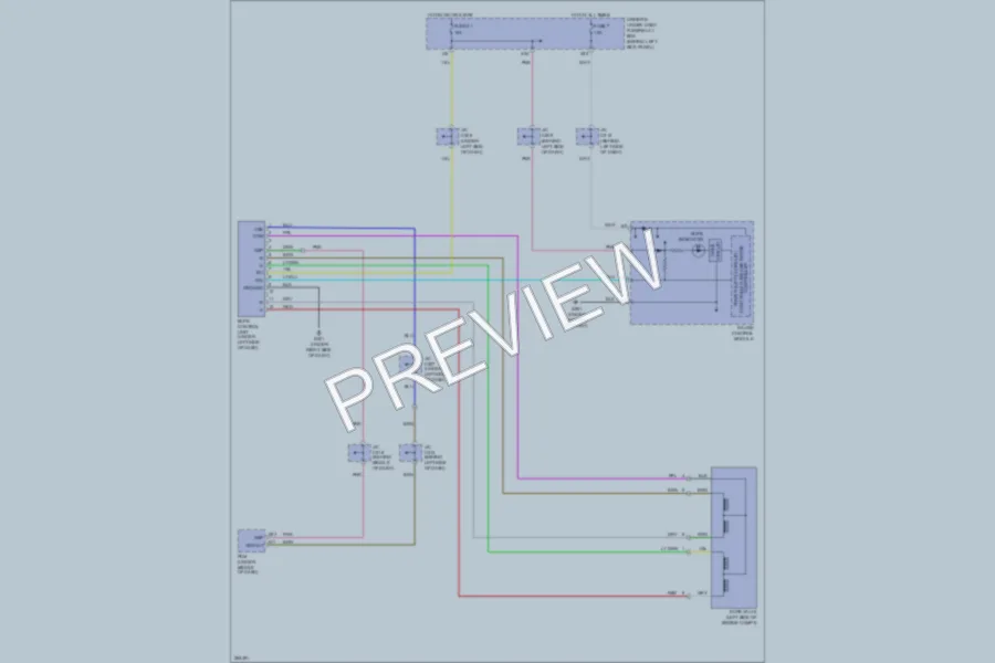 2007 Acura RL Electronic Power Steering wiring diagram preview