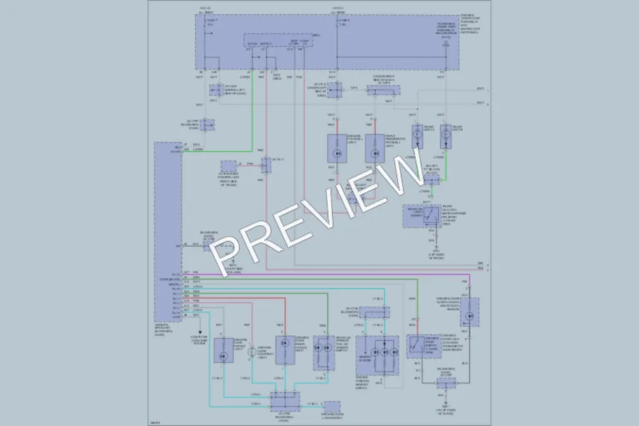 2007 Acura RL Interior Lights wiring diagram preview