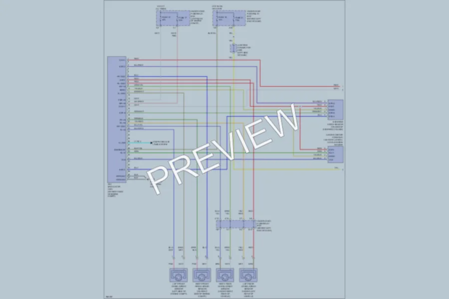 2007 Acura TL Anti Lock Brakes wiring diagram preview