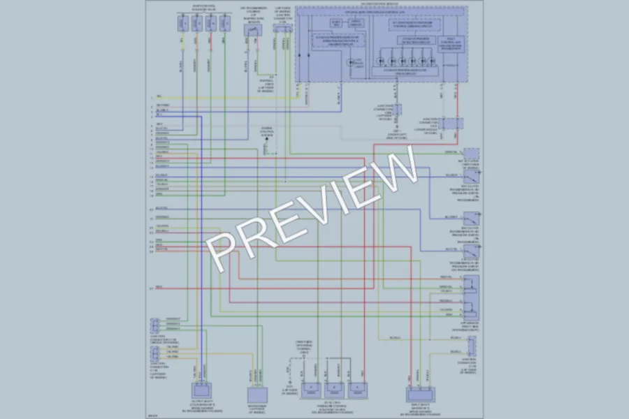 2007 Acura TL Transmission wiring diagram preview