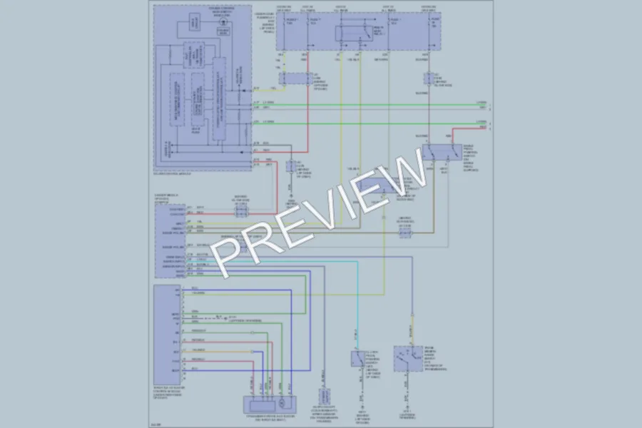 2007 Acura TSX Cruise Control wiring diagram preview