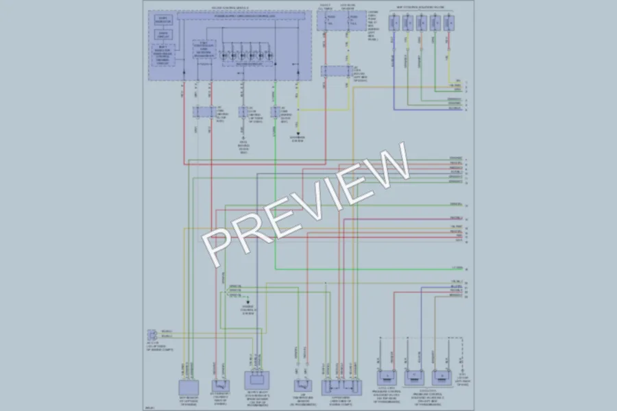 2007 Acura TSX Transmission wiring diagram preview