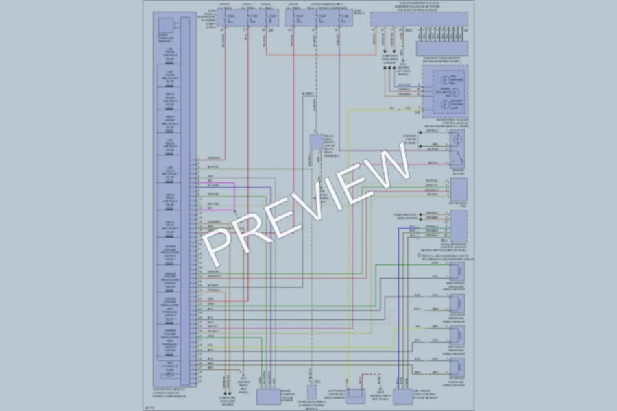 2007 Audi A3 Anti Lock Brakes wiring diagram preview