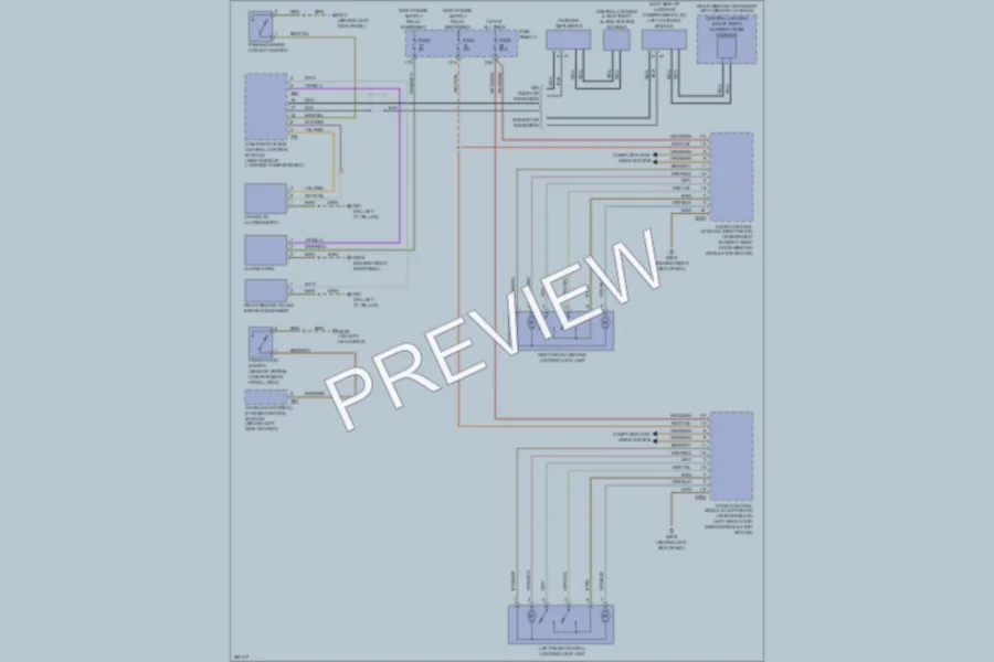 2007 Audi A3 Anti Theft wiring diagram preview