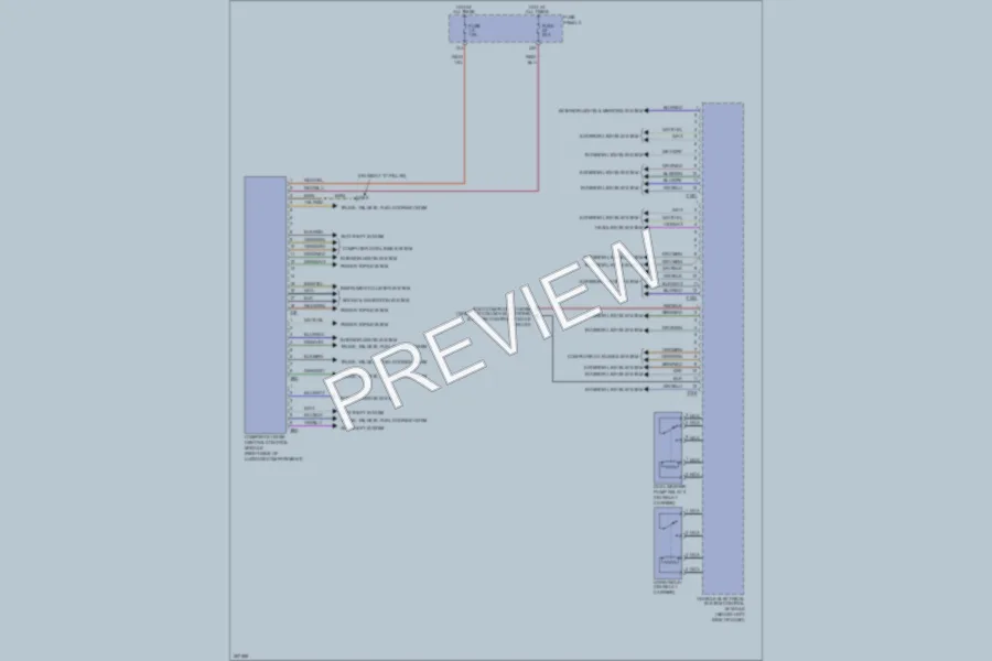 2007 Audi A3 Body Control Modules wiring diagram preview