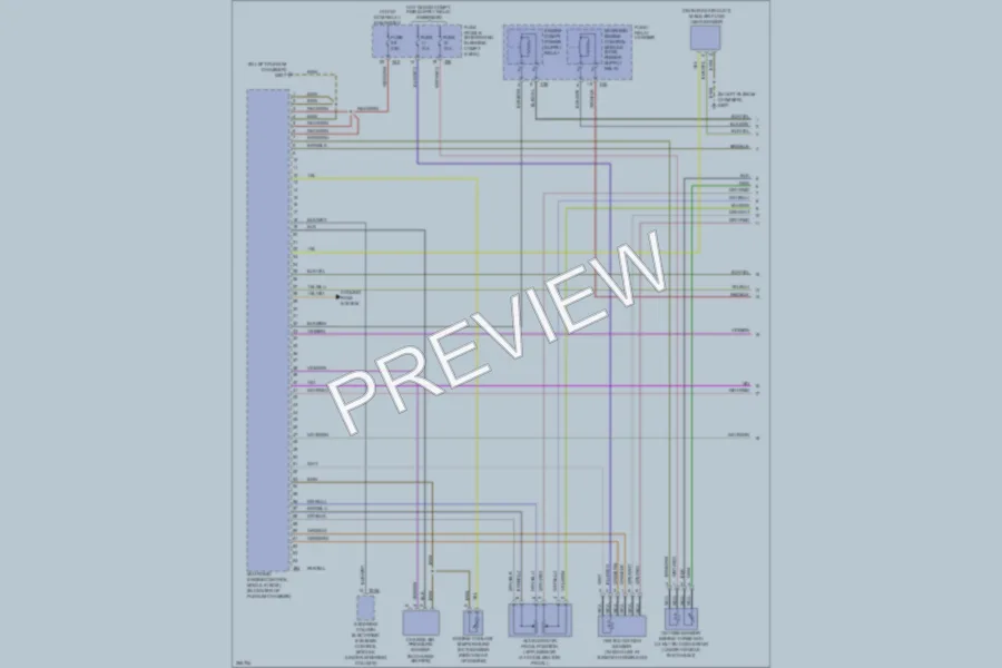 2007 Audi A3 Engine Performance wiring diagram preview
