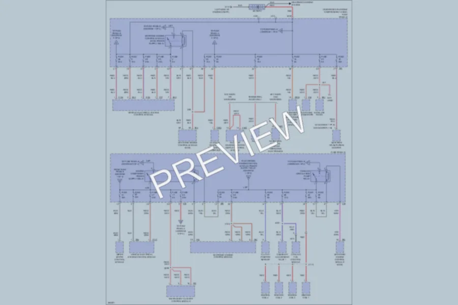2007 Audi A3 Power Distribution wiring diagram preview