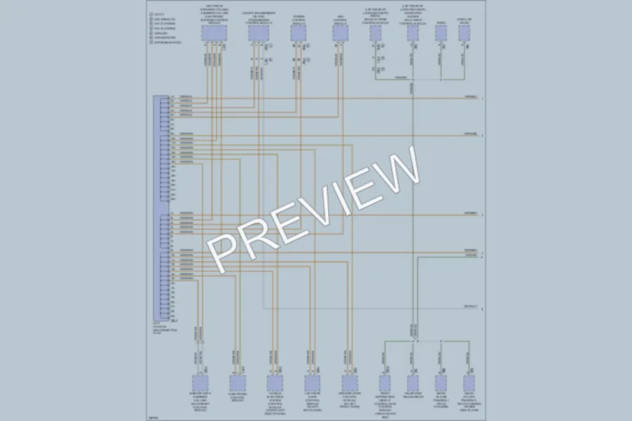 2007 Audi A6 Computer Data Lines wiring diagram preview