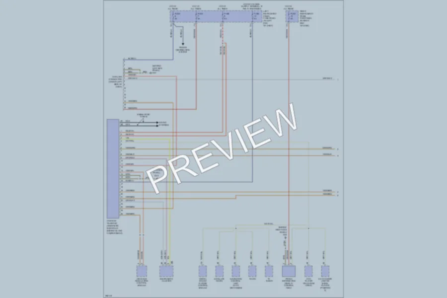 2007 Audi A8 Computer Data Lines wiring diagram preview