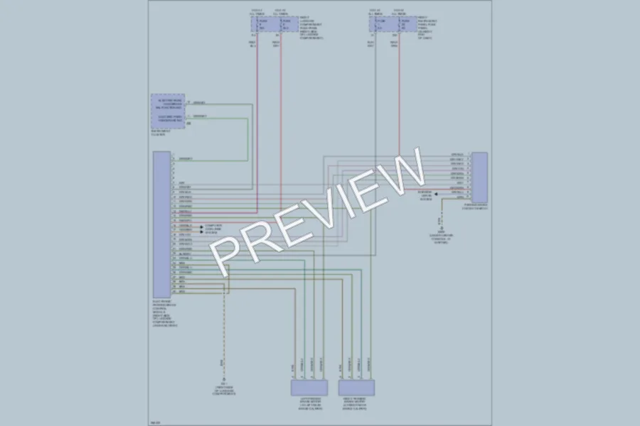 2007 Audi A8L Shift Interlock wiring diagram preview