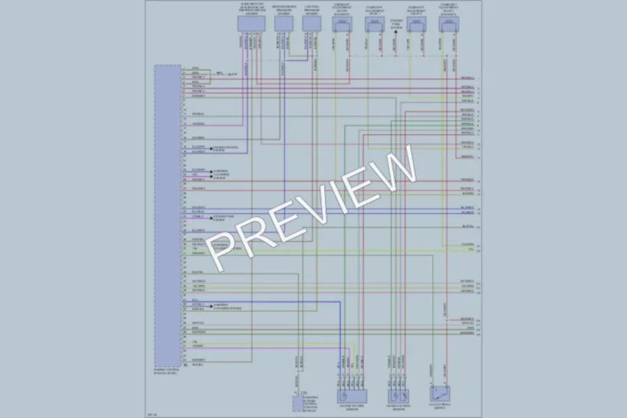 2007 Audi RS4 Engine Performance wiring diagram preview