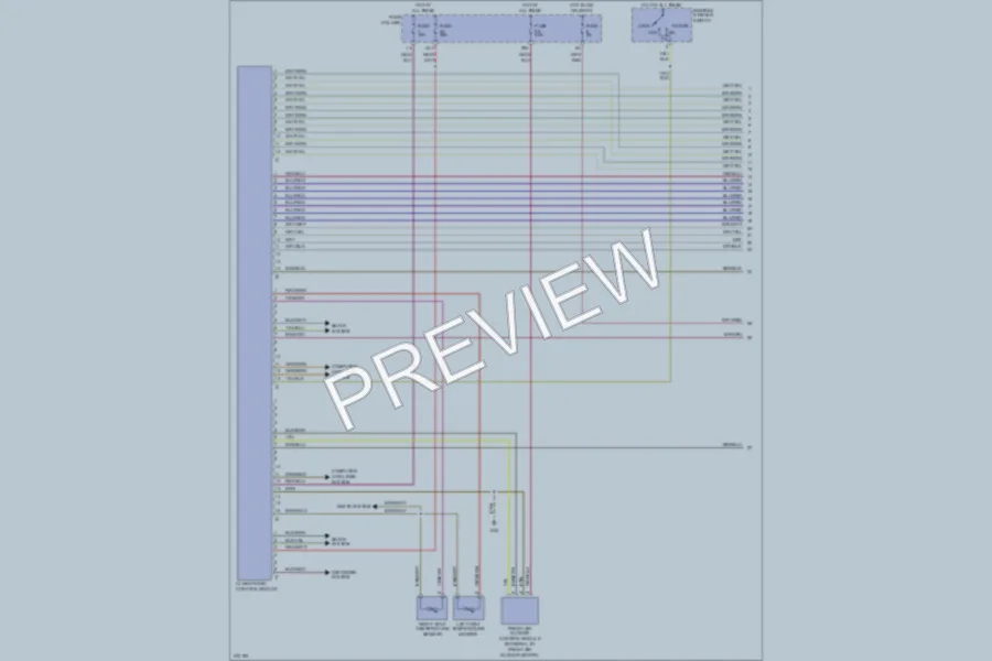 2007 Audi S4 Air Conditioning wiring diagram preview