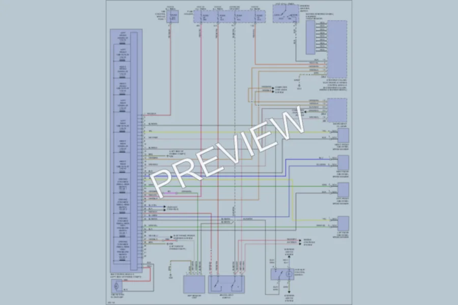 2007 Audi S4 Anti Lock Brakes wiring diagram preview