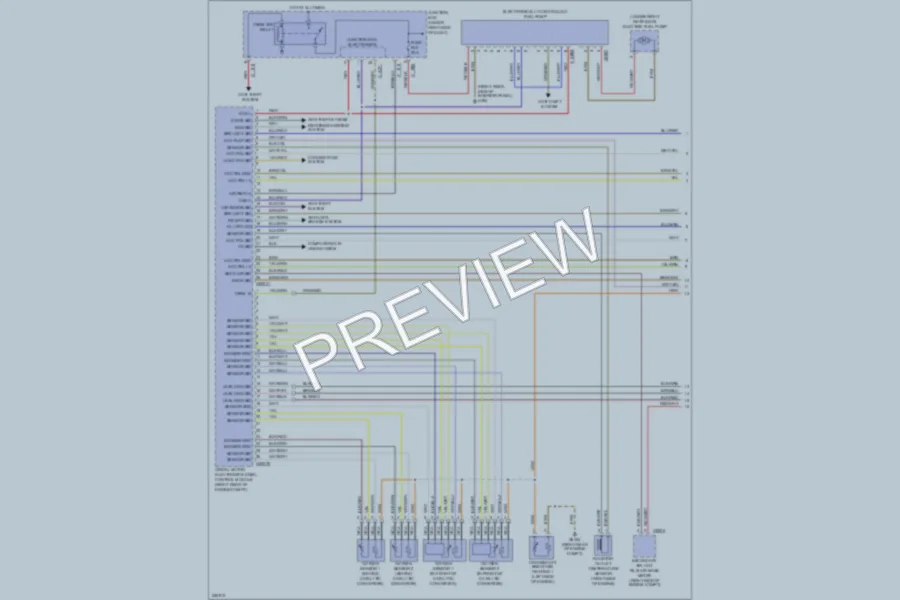 2007 BMW 328i Engine Performance wiring diagram preview