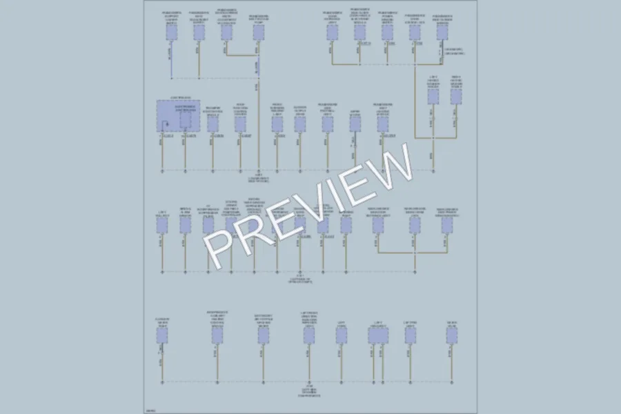 2007 BMW 335xi Ground Distribution wiring diagram preview