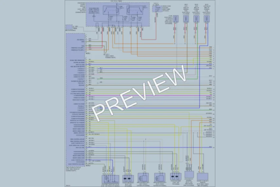 2007 BMW 750i Engine Performance wiring diagram preview