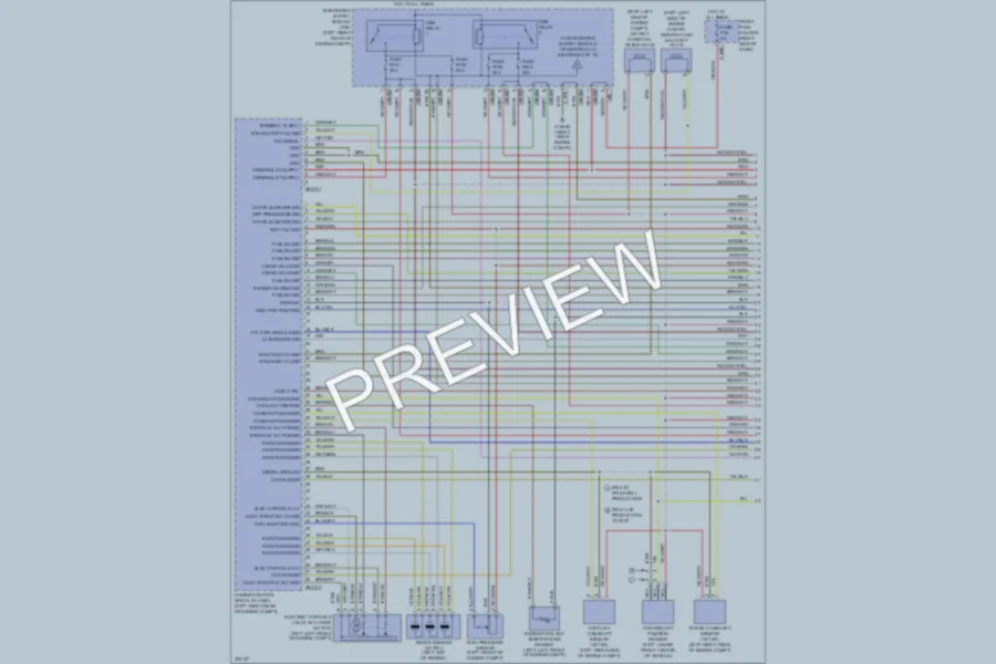 2007 BMW 760Li Engine Performance wiring diagram preview