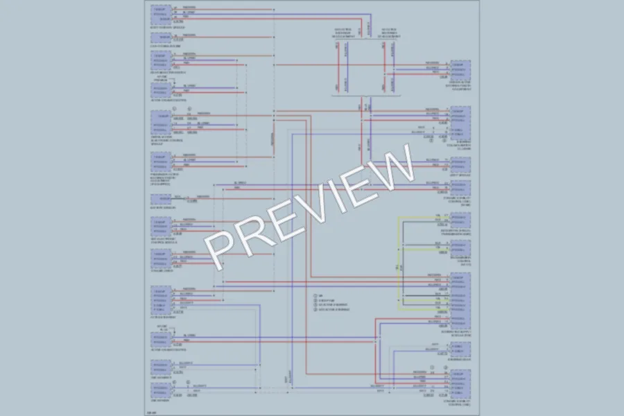 2007 BMW M6 Computer Data Lines wiring diagram preview
