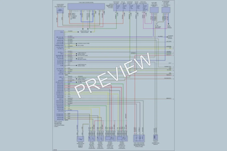 2007 BMW MRoadster Engine Performance wiring diagram preview