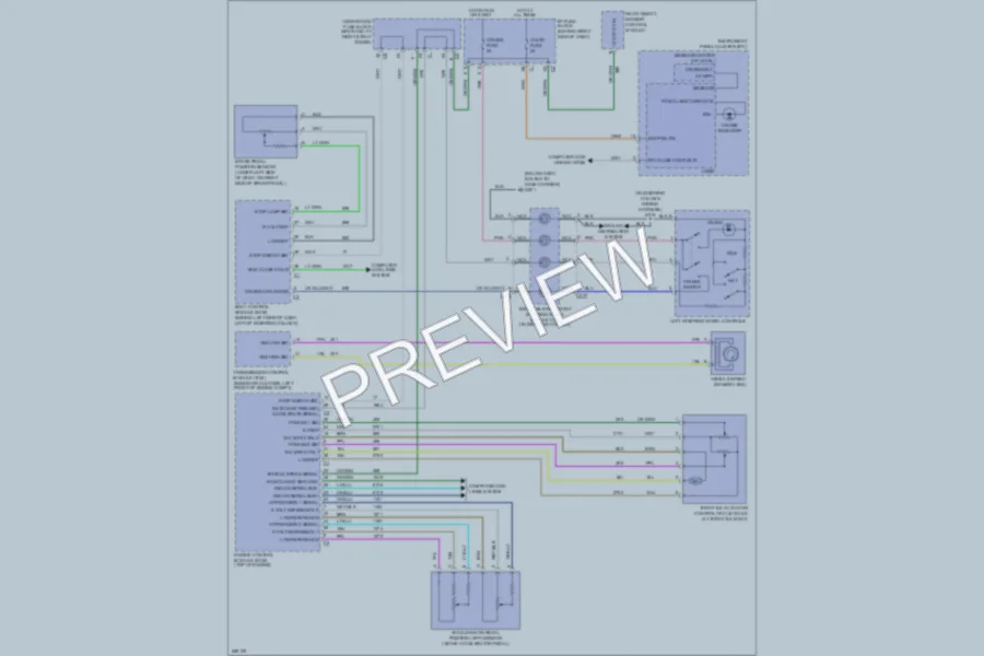 2007 Buick Allure Cruise Control wiring diagram preview