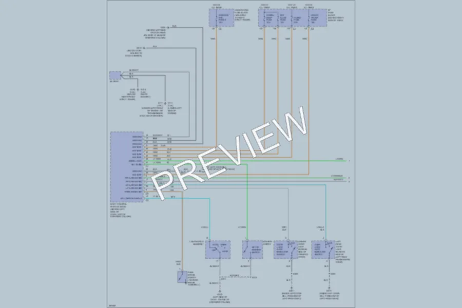 2007 Buick Allure Warning Systems wiring diagram preview