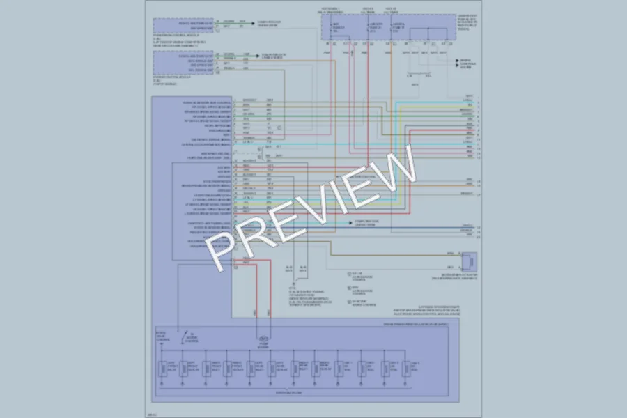 2007 Buick LaCrosse Anti Lock Brakes wiring diagram preview