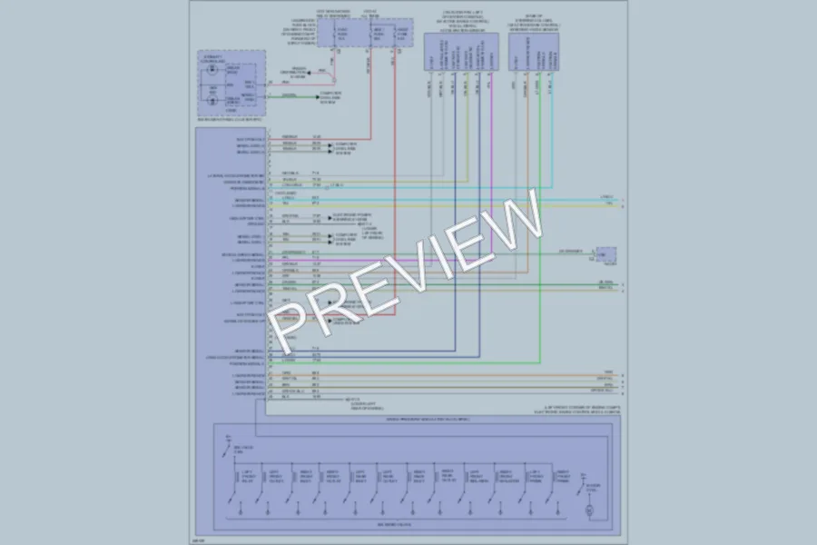 2007 Buick Lucerne Anti Lock Brakes wiring diagram preview