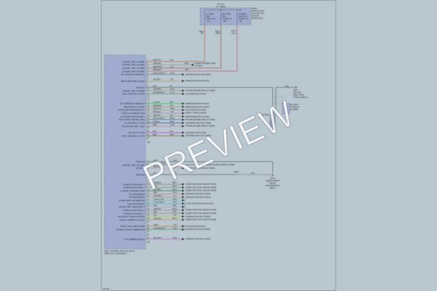 2007 Buick Lucerne Body Control Modules wiring diagram preview