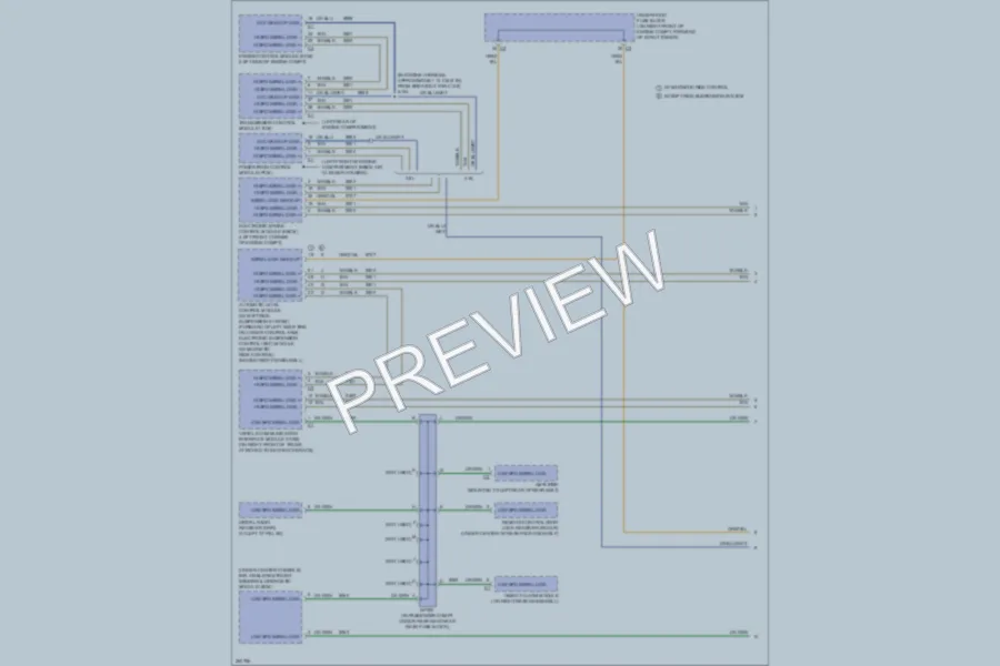 2007 Buick Lucerne Computer Data Lines wiring diagram preview
