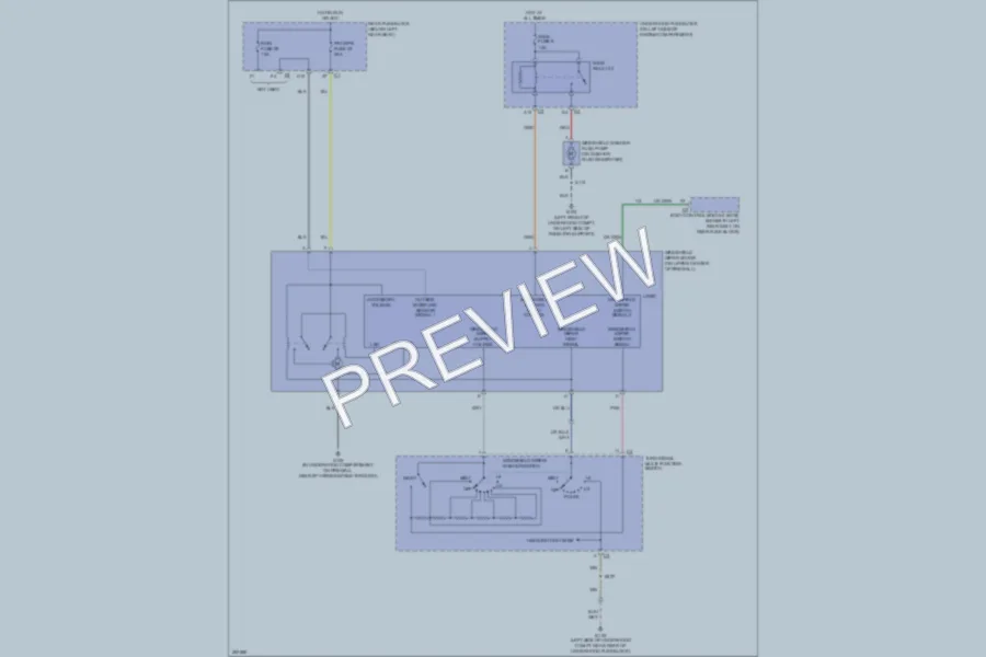 2007 Buick Rainier Wiper Washer wiring diagram preview