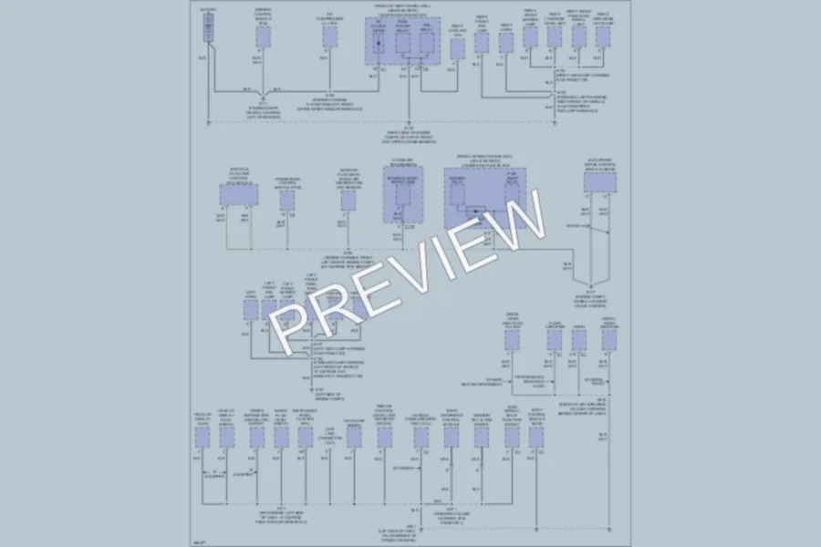2007 Buick Rendezvous Ground Distribution wiring diagram preview