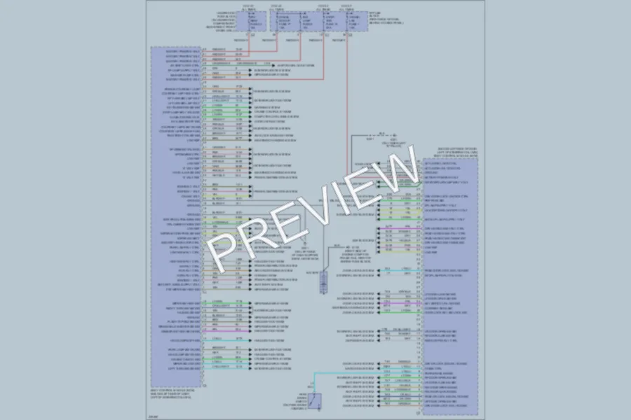 2007 Buick Terraza Body Control Modules wiring diagram preview