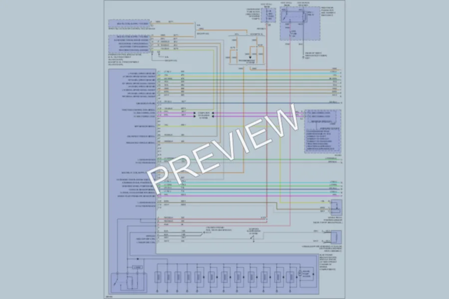 2007 Cadillac CTSV Anti Lock Brakes wiring diagram preview