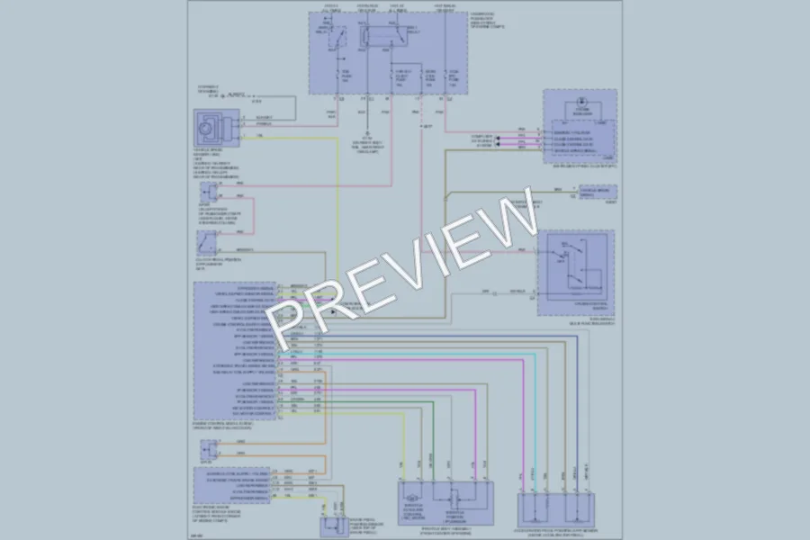 2007 Cadillac CTSV Cruise Control wiring diagram preview