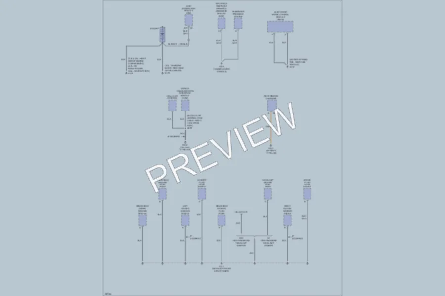 2007 Cadillac CTSV Ground Distribution wiring diagram preview