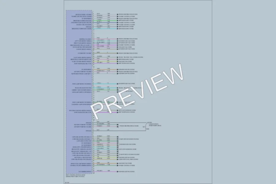 2007 Cadillac DTS Body Control Modules wiring diagram preview