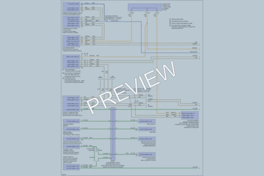 2007 Cadillac DTS Computer Data Lines wiring diagram preview