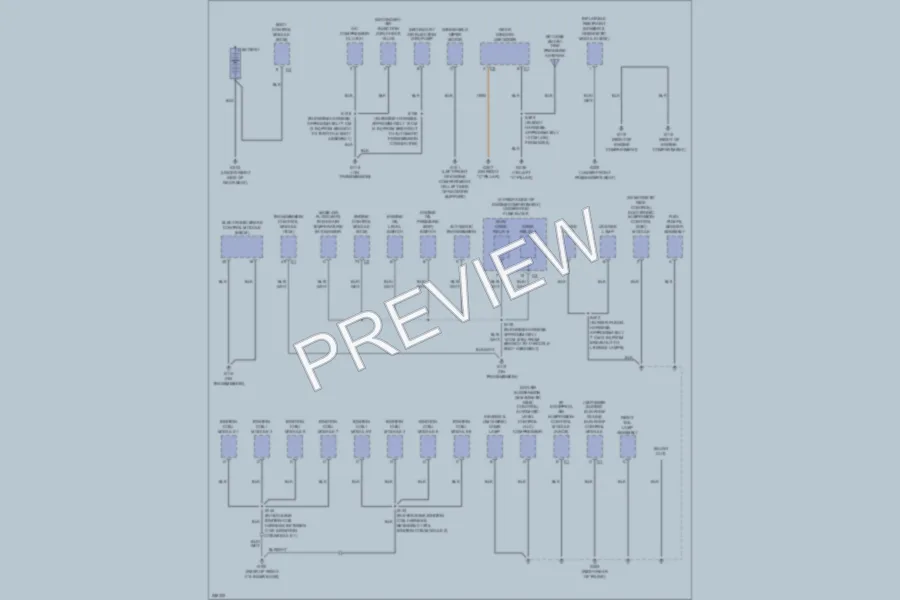 2007 Cadillac DTS Ground Distribution wiring diagram preview