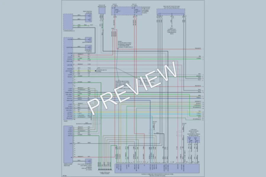 2007 Cadillac EscaladeEXT Radio wiring diagram preview