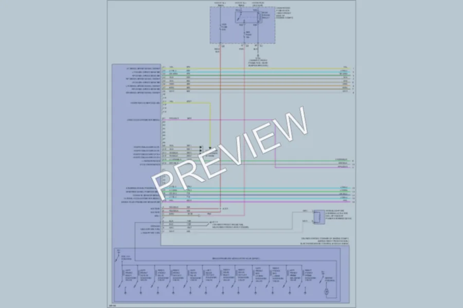 2007 Cadillac STS Anti Lock Brakes wiring diagram preview