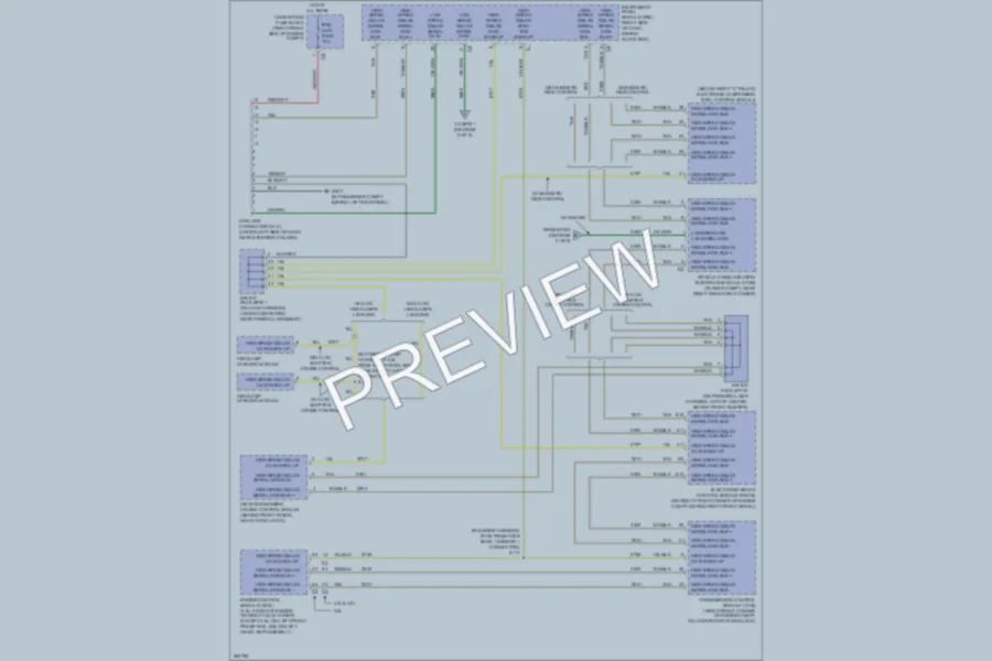 2007 Cadillac STS Computer Data Lines wiring diagram preview