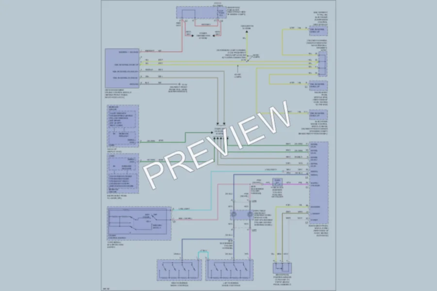 2007 Cadillac STS Cruise Control wiring diagram preview