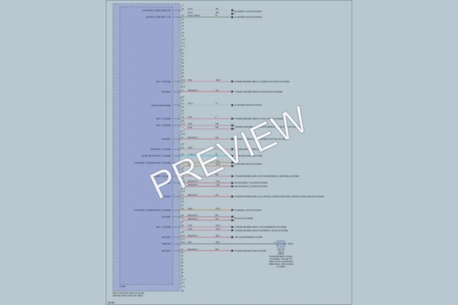 2007 Cadillac XLRV Body Control Modules wiring diagram preview
