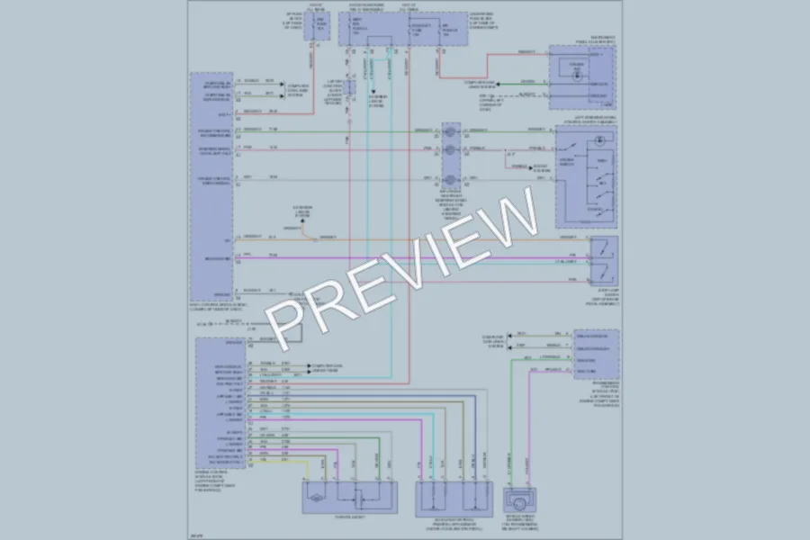 2007 Chevrolet 1500 Cruise Control wiring diagram preview