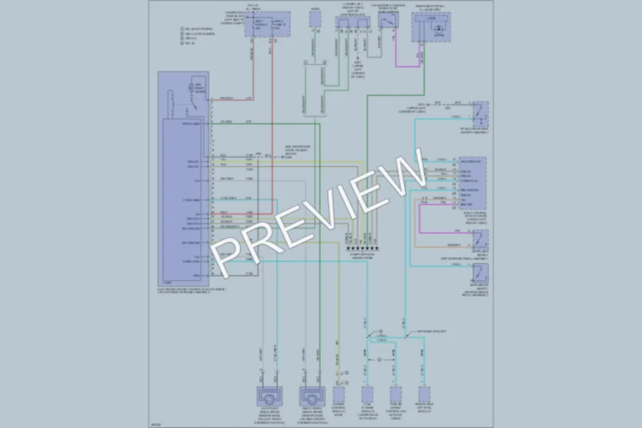 2007 Chevrolet 1500 Anti Lock Brakes wiring diagram preview