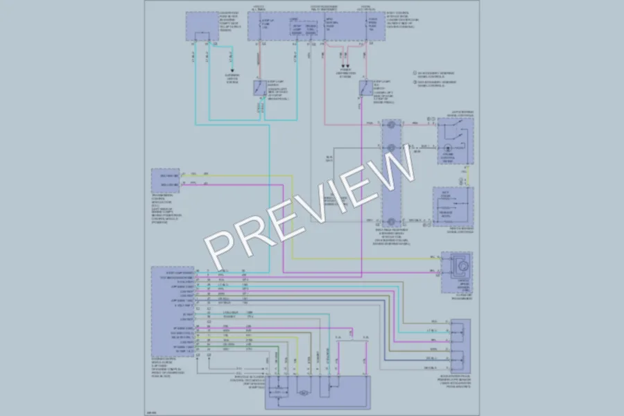 2007 Chevrolet Cobalt Cruise Control wiring diagram preview