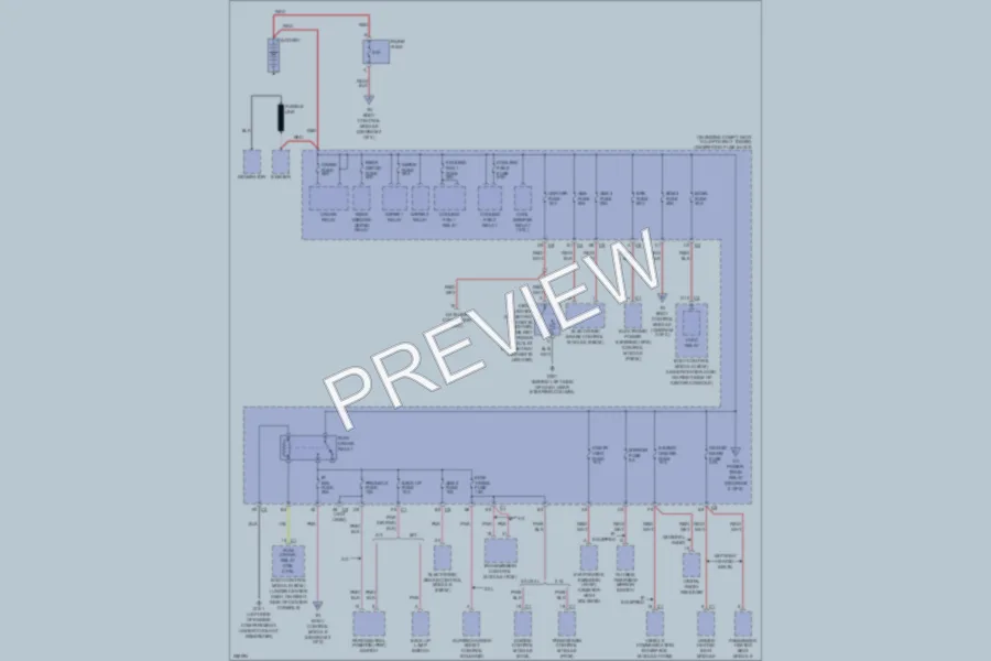 2007 Chevrolet Cobalt Power Distribution wiring diagram preview