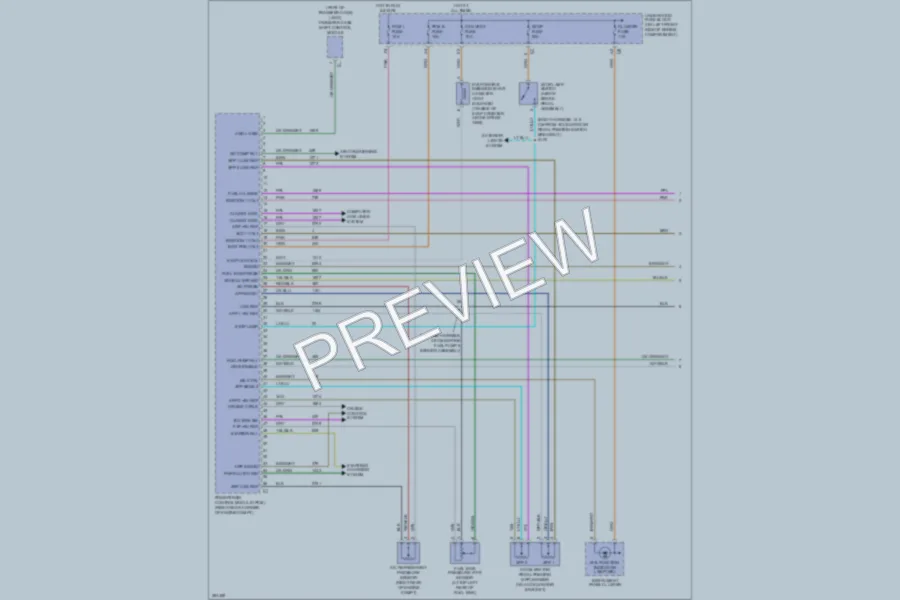 2007 Chevrolet Colorado Engine Performance wiring diagram preview