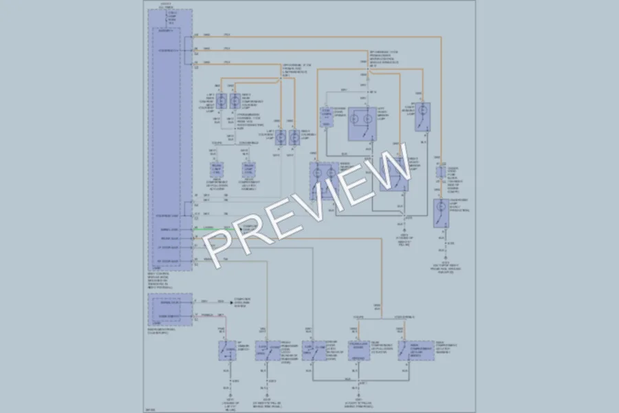 2007 Chevrolet Corvette Interior Lights wiring diagram preview